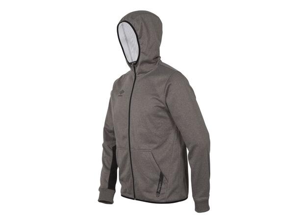 UMBRO Core Tech Hood Zip 19 Mørk grå XS Treningsjakke med hette i polyester 